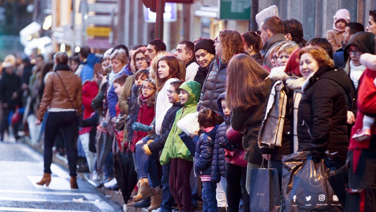 Gaspar en las calles compostelanas