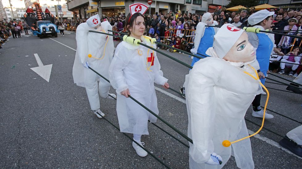 Desfile de Carnaval en Pontevedra