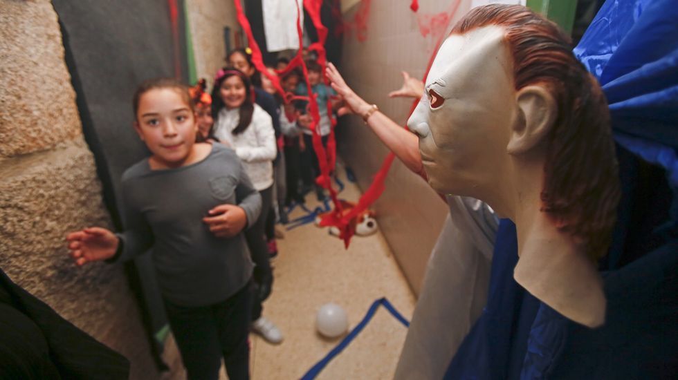 Celebración del Samaín en el CEIP Praza de Barcelos. Halloween