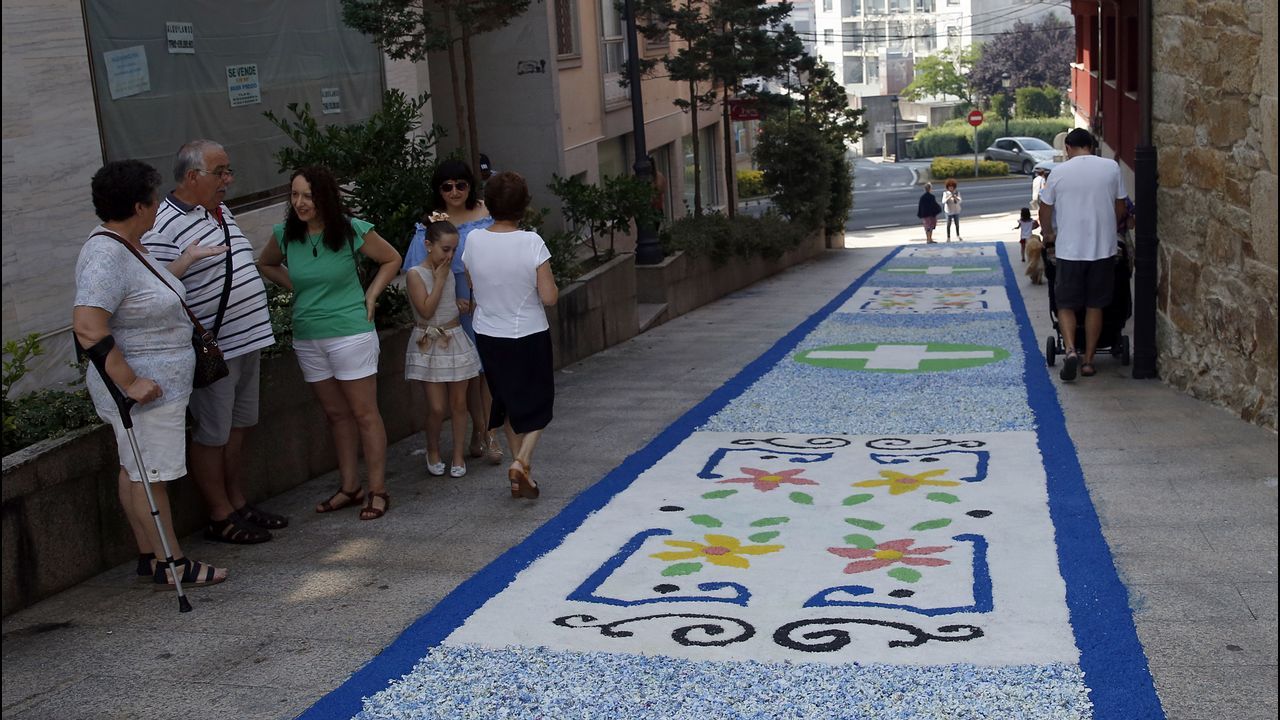 Las mejores alfombras del Corpus de Boiro
