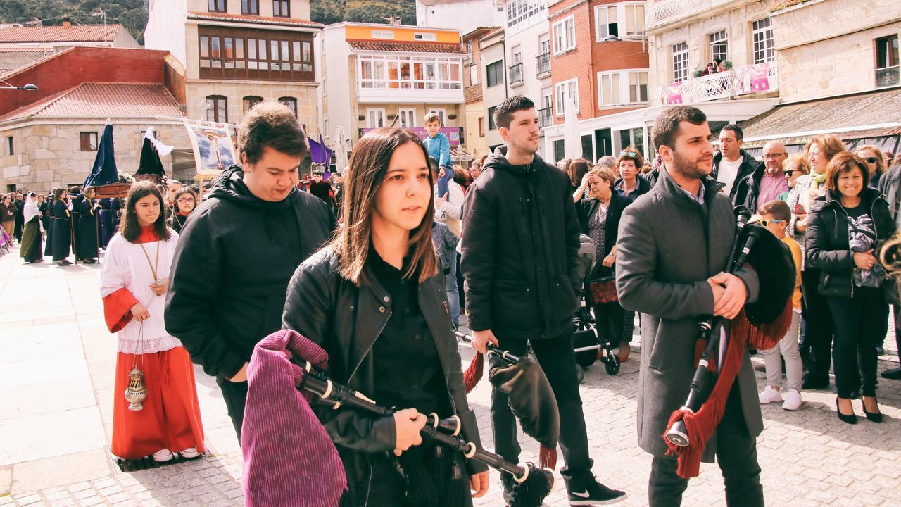 Viernes Santo en la comarca del Barbanza 2019