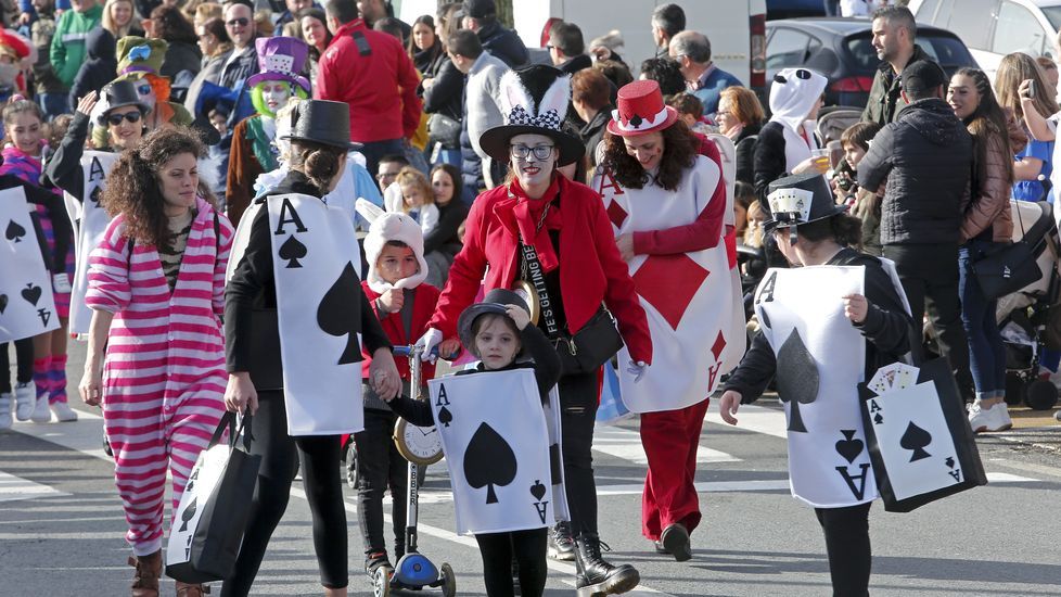 Desfile del momo en Vilanova de Arousa