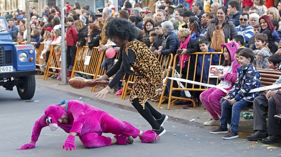 Desfile de Carnaval en Pontevedra