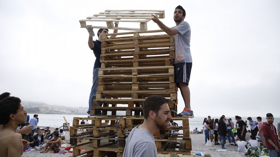 AMBIENTE DE SAN JUAN EN RIAZOR