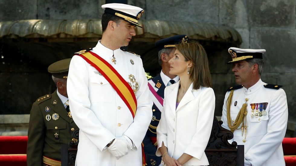 Felipe VI en Marín