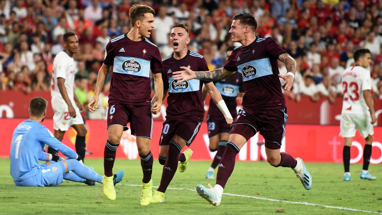 Sevilla-Celta en el Sánchez Pizjuán el 30 de agosto del 2019, tercer jornada (1/19)