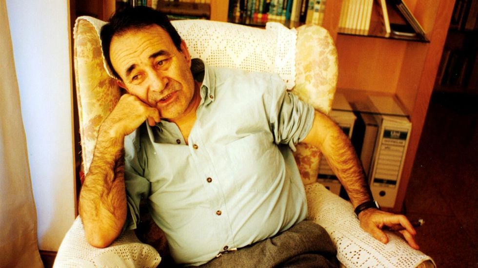 Na súa casa no ano 2002