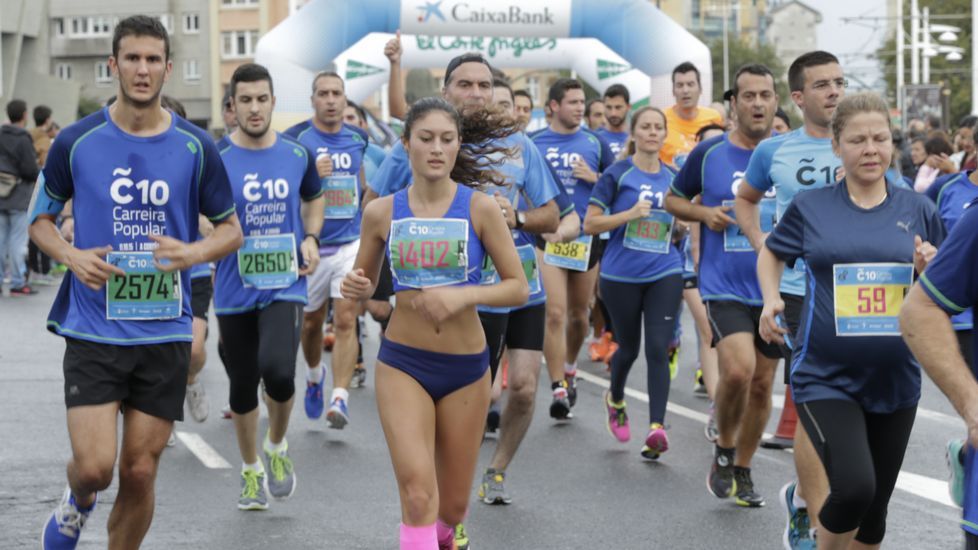 Carrera Coruña 10. 11 de octubre del 2015
