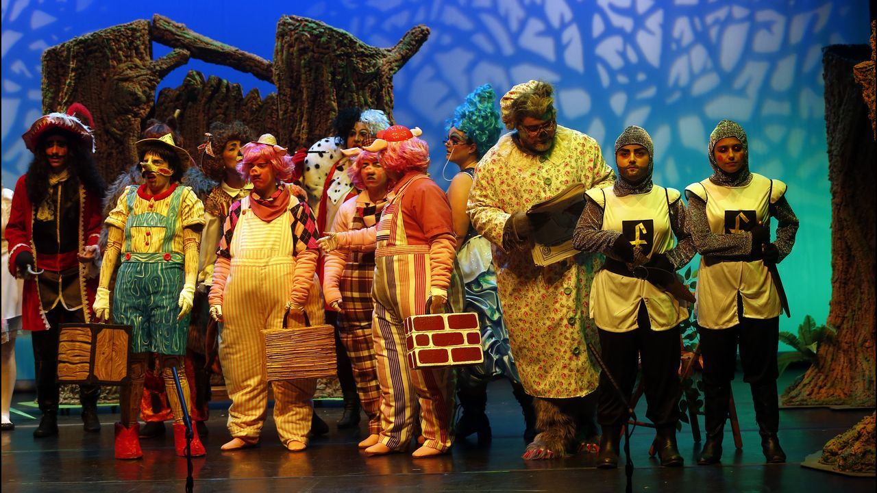 ESTRENO DEL MUSICAL «SHREK» EN EL AUDITORIO DE RIANXO.