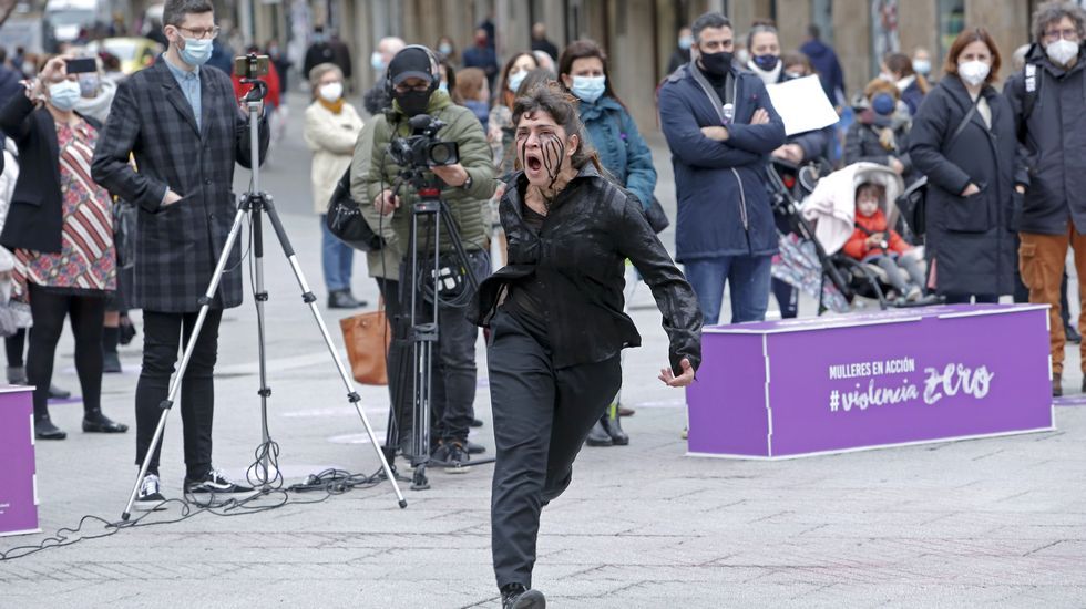 Actos del 25N en Pontevedra
