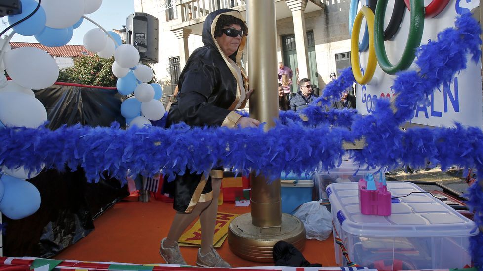 Desfile del Momo de vilanova de Arousa