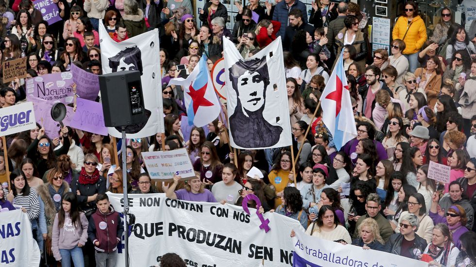 Concentración del 8M. Día de la Mujer