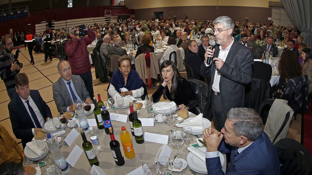 Comida de los mayores en la Fieiteira 2019