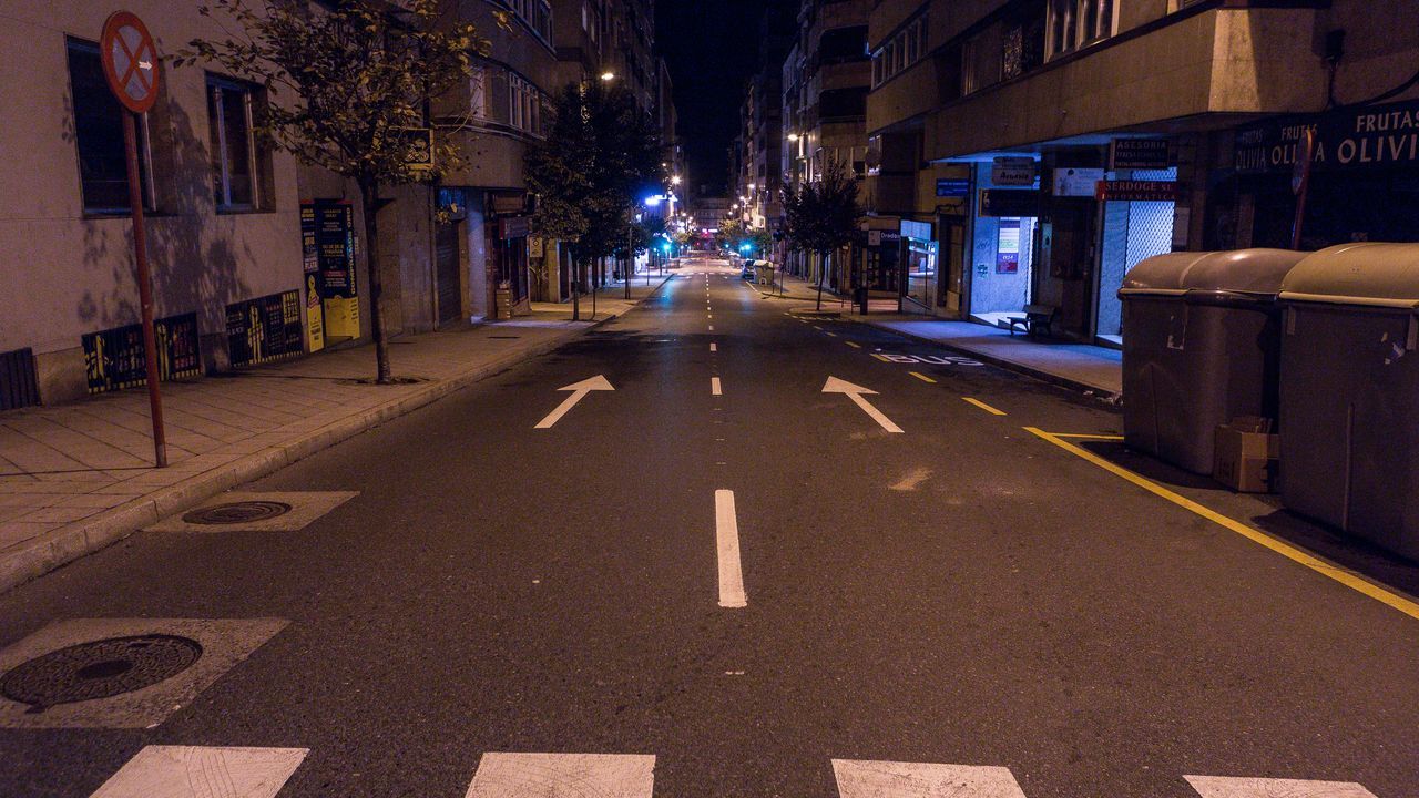Avenida de La Habana, en Ourense.