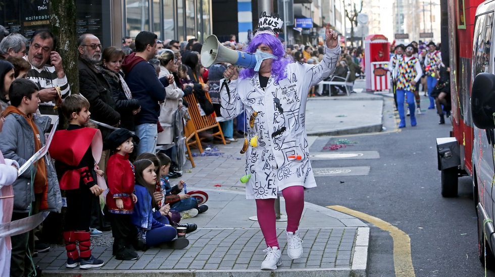 Desfile de Carnaval en Pontevedra