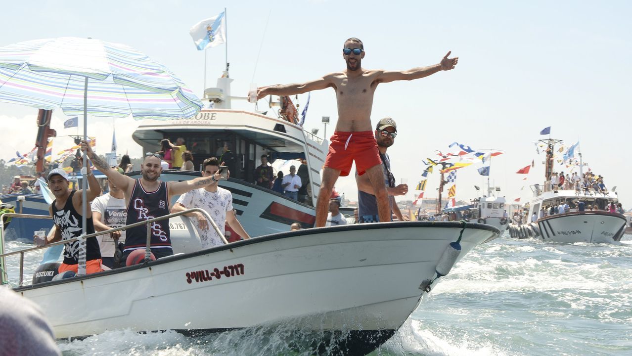 Procesión marítima del Carmen de A Illa