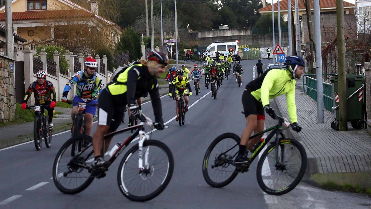 Ruta BTT de Nadal en Ribeira
