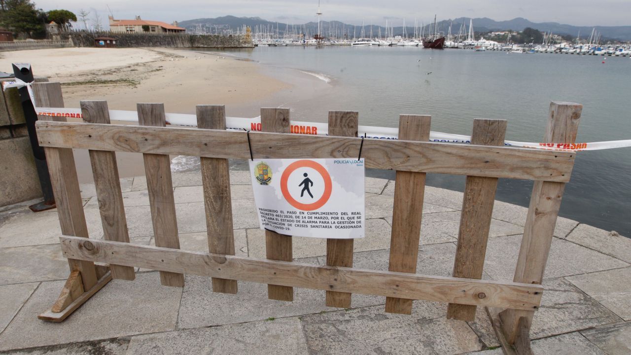 Baiona en Semana Santa durante la alarma sanitaria por el coronavirus
