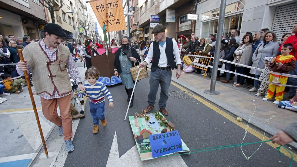 Desfile de Carnaval en Pontevedra