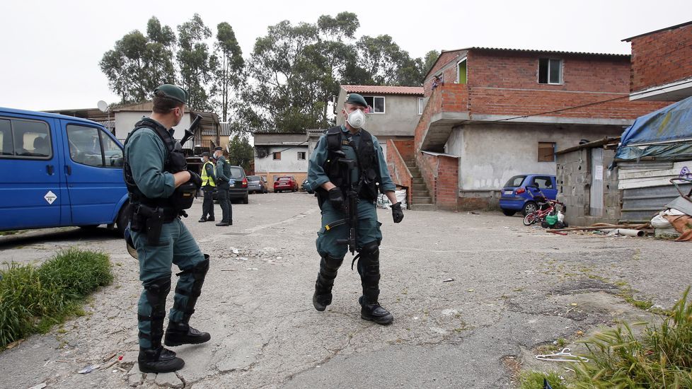Detenciones en O Vao de Arriba