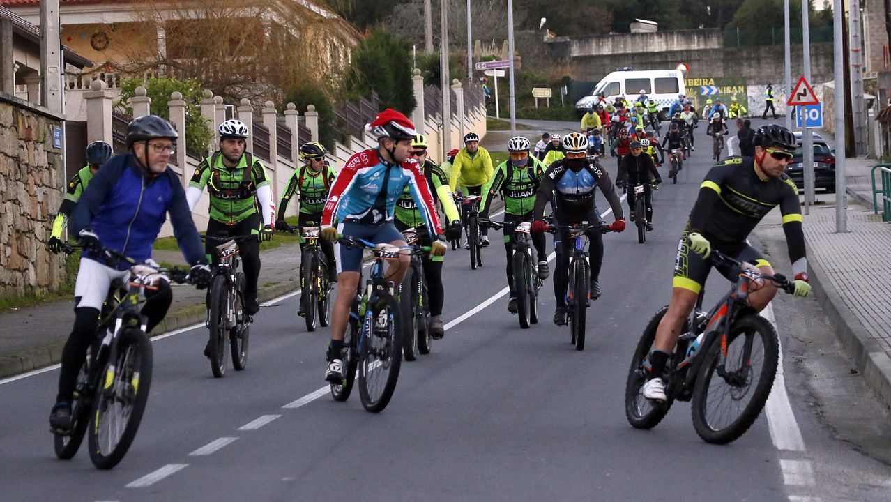 Ruta BTT de Nadal en Ribeira