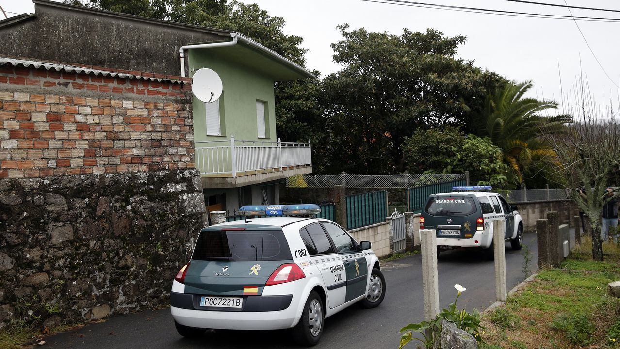 Registro en la casa de Taragoña del detenido por la desaparición de Diana Quer