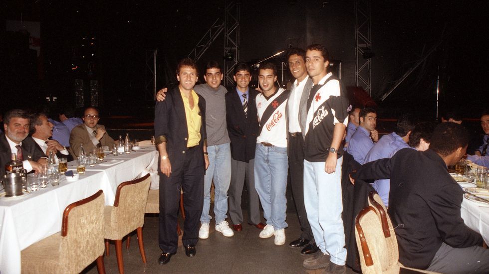 Fiesta en la sala Scala de Río de Janeiro.