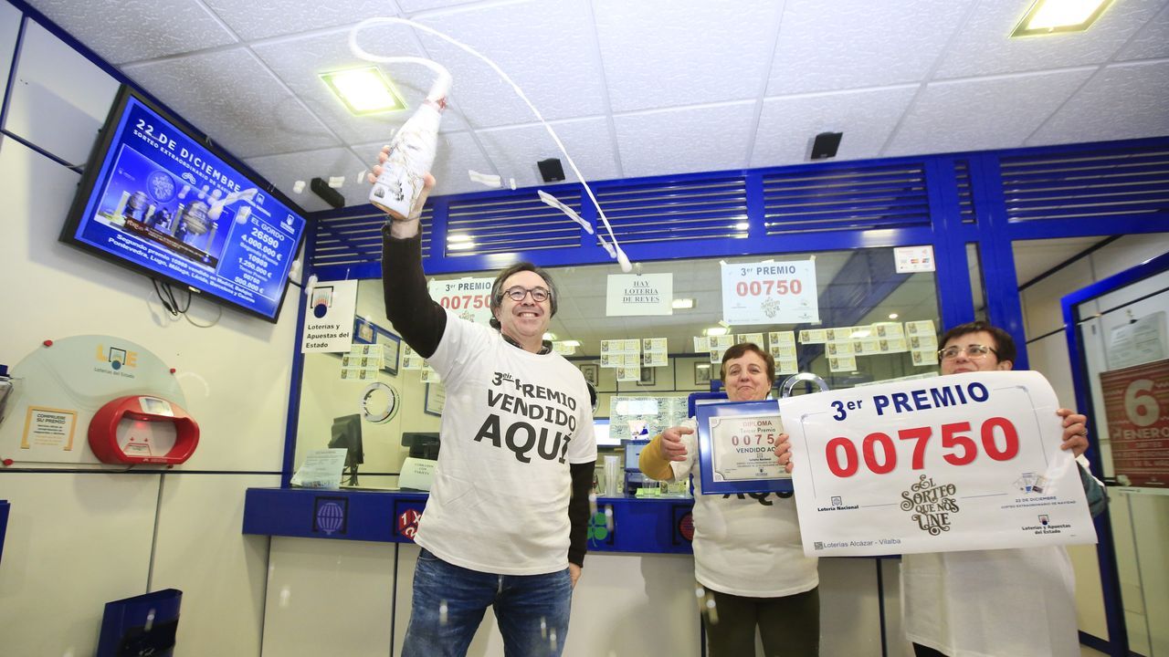 En Vilalba, abonada a la suerte, vendieron una serie completa del tercer premio