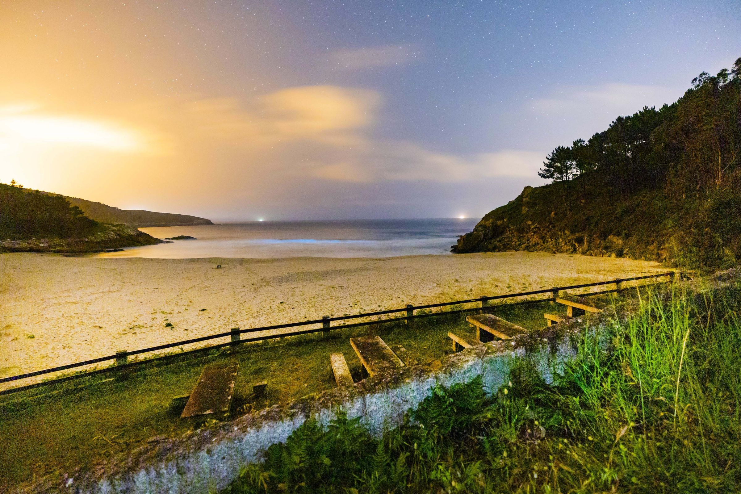 Mar de Ardora en Rebordelo. 24/05/2023