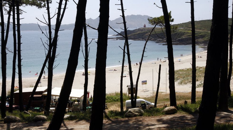 Cangas. Playa de Melide