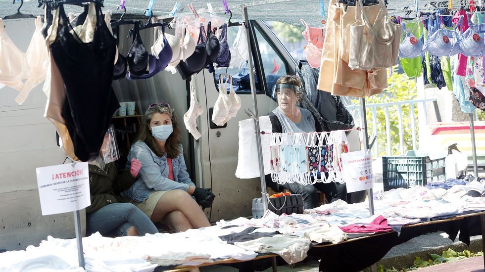 Regresa la feria de los sabados a Pontevedra con nuevas medidas anti contagio