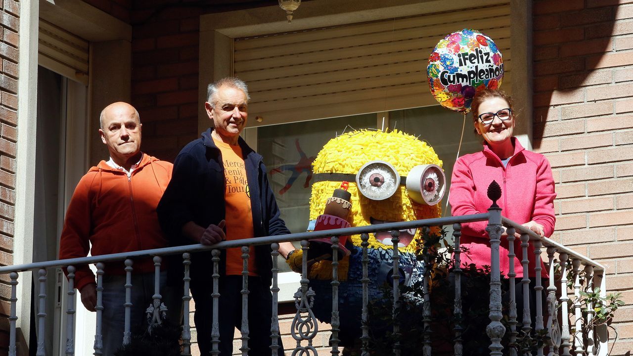 Mensaje de felicitación en Vilagarcía