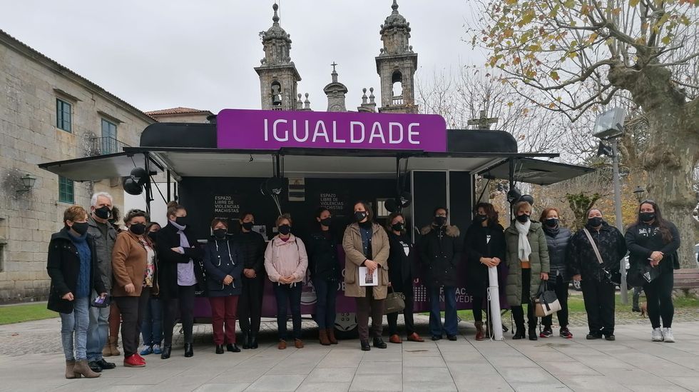 Actos del 25N en Poio