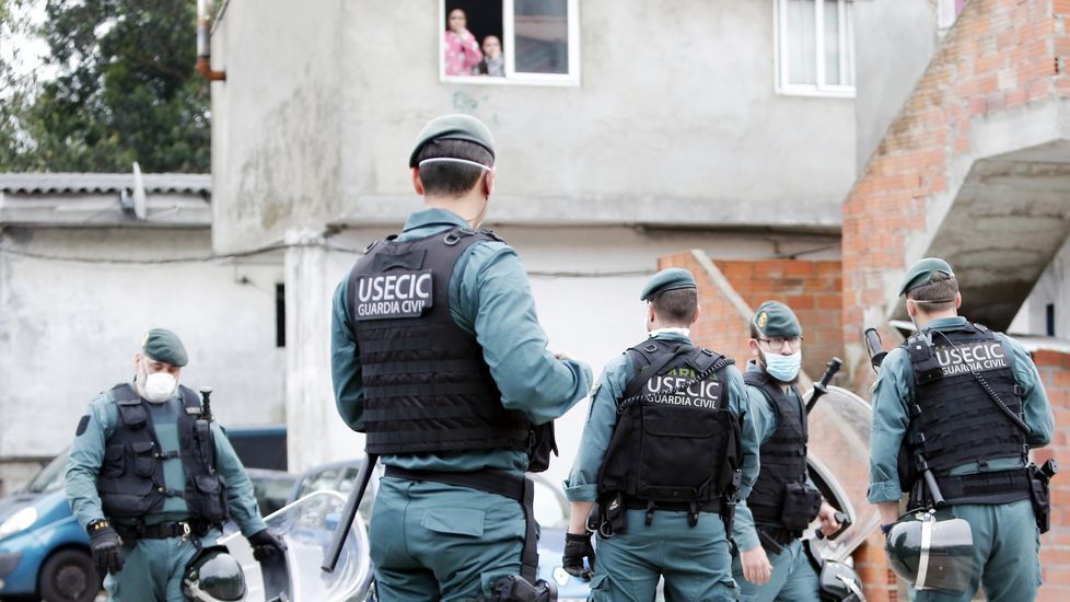 Detenciones en O Vao de Arriba