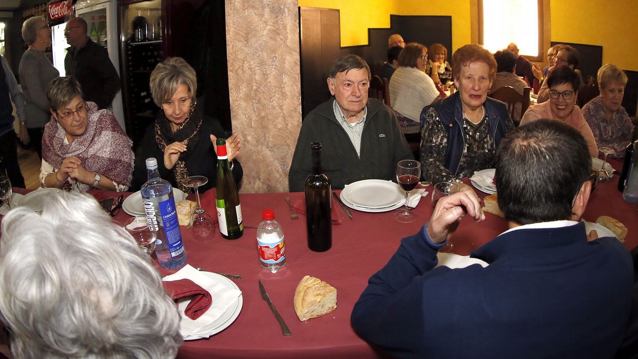 Comida de Reyes para los mayores de Rianxo