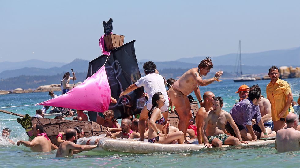 Festa da Dorna, Rejata en Coroso