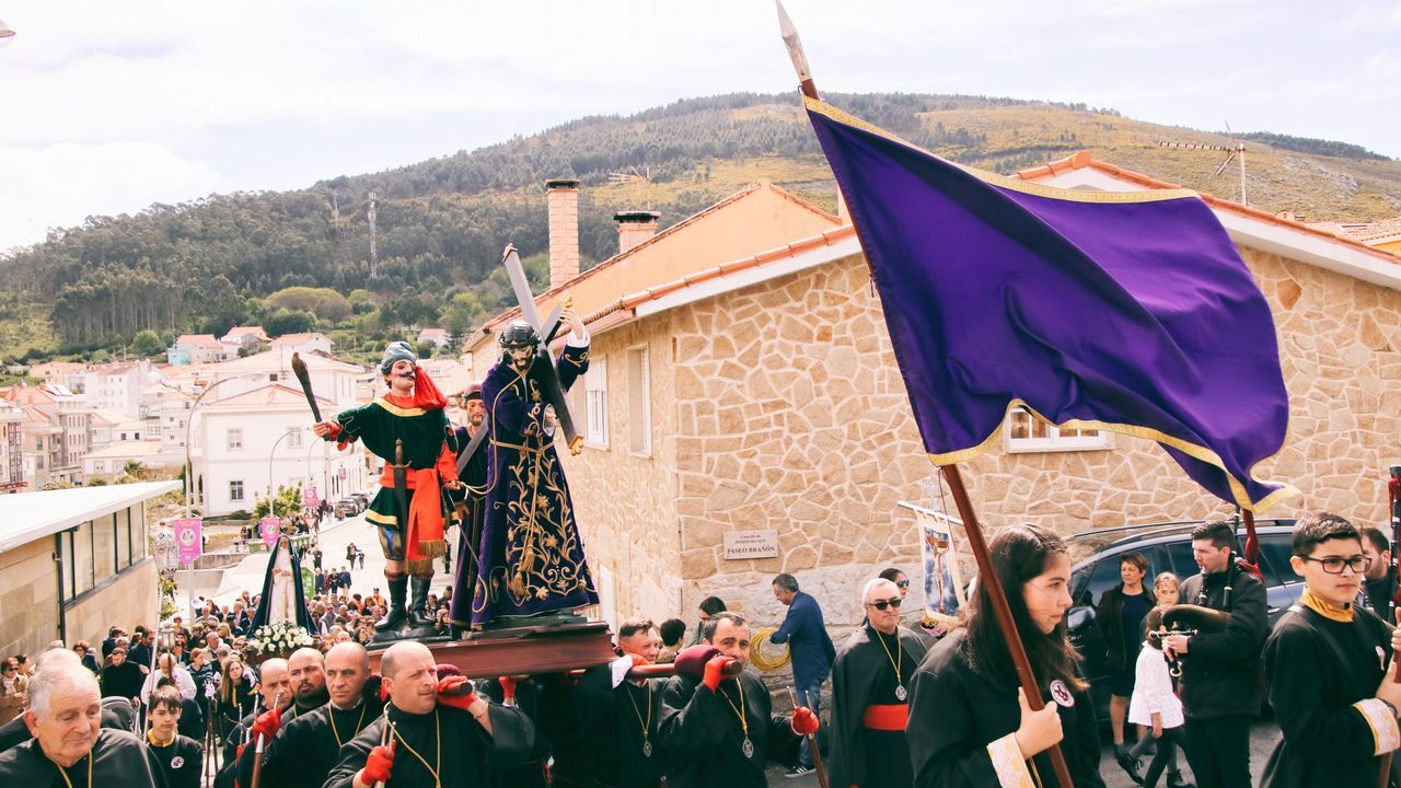 Viernes Santo en la comarca del Barbanza 2019