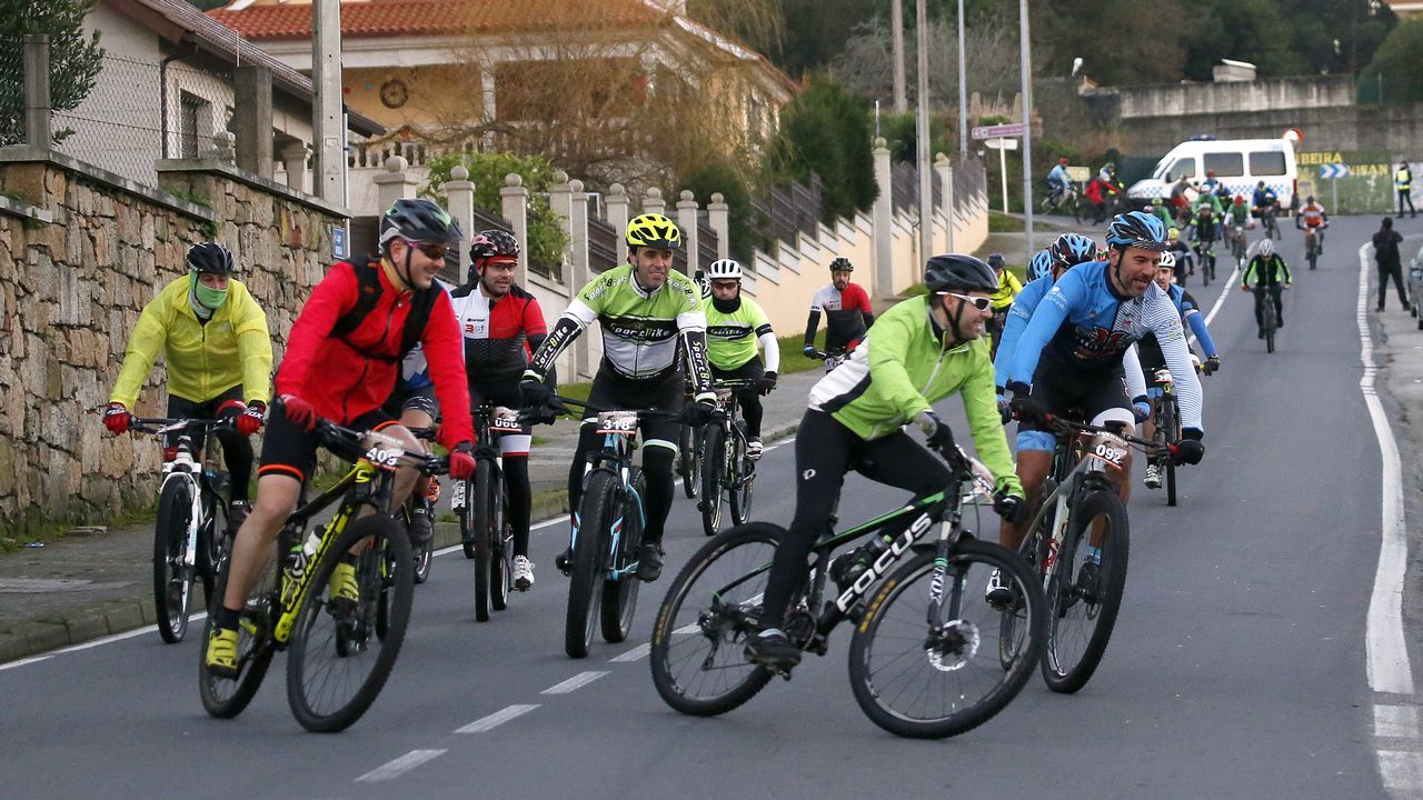 Ruta BTT de Nadal en Ribeira