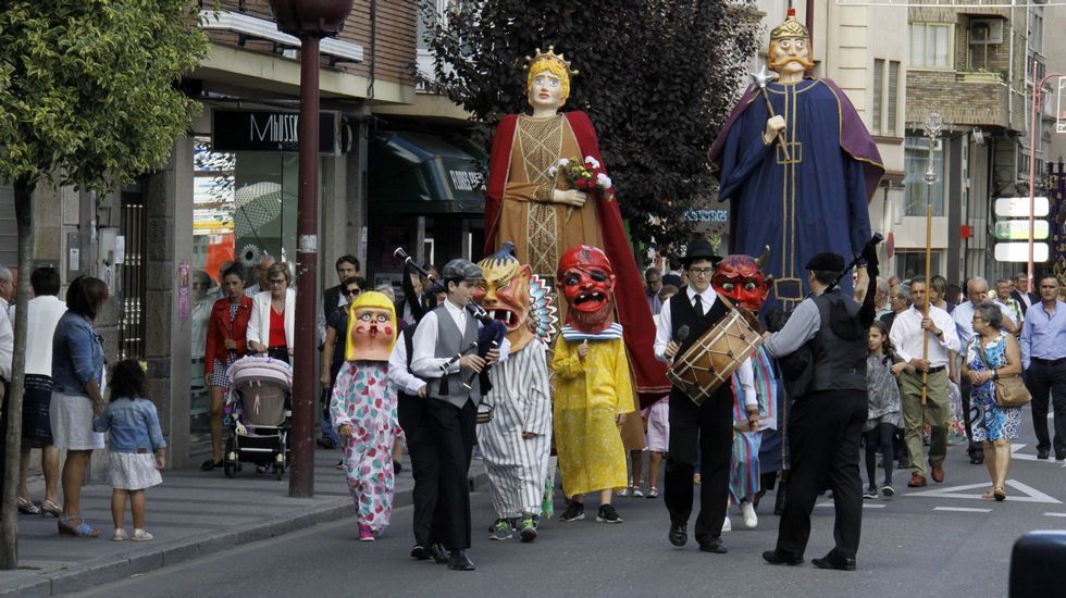 Cristo.O Barco de Valdeorras celebra el día grande de las Festas do Cristo