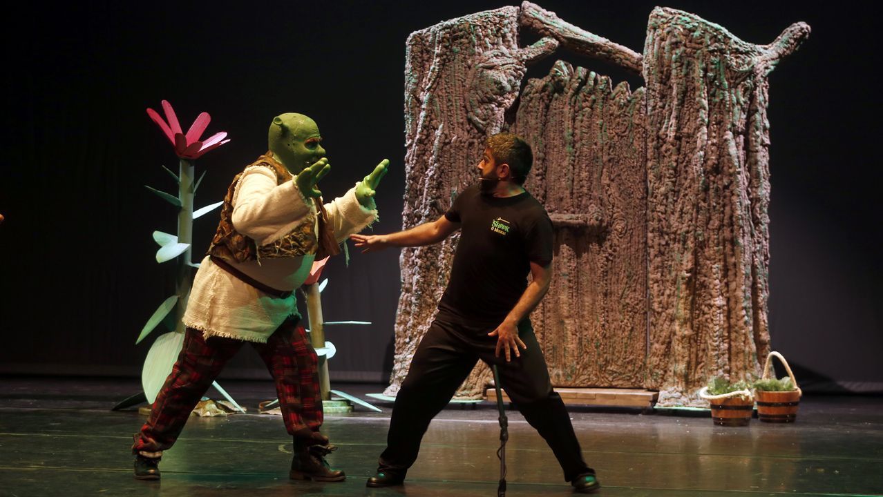 ESTRENO DEL MUSICAL «SHREK» EN EL AUDITORIO DE RIANXO.