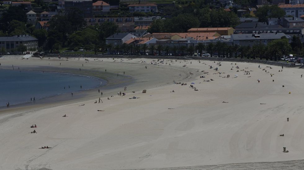 Oleiros. Playa de Santa Cristina