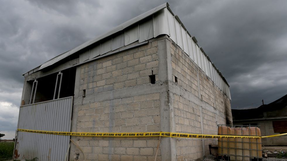 Los policías realizan labores de búsqueda para encontrar a el Chapo.