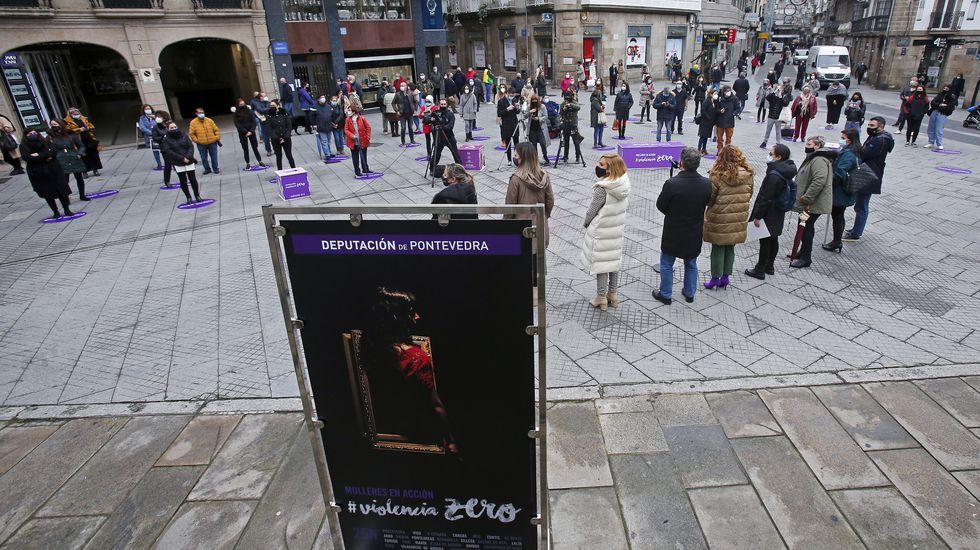 Actos del 25N en Pontevedra