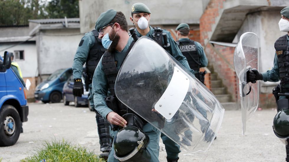 Detenciones en O Vao de Arriba