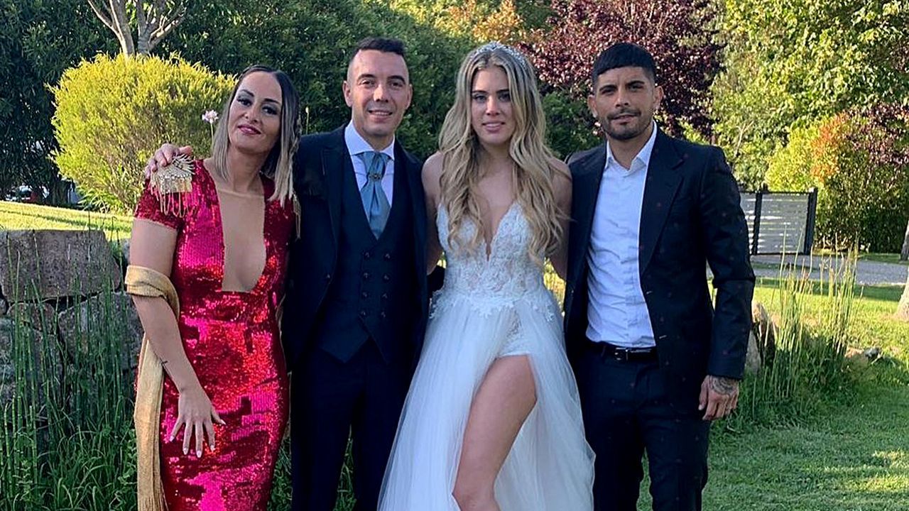 Jordi Figueras, Pepe Aicart, Dani Abalo, Sergio Álvarez y sus respectivas parejas