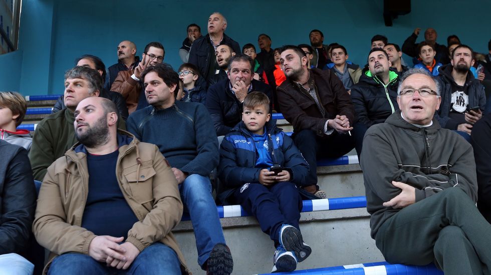 Partido de fútbol Segunda B entre Boiro y Celta B