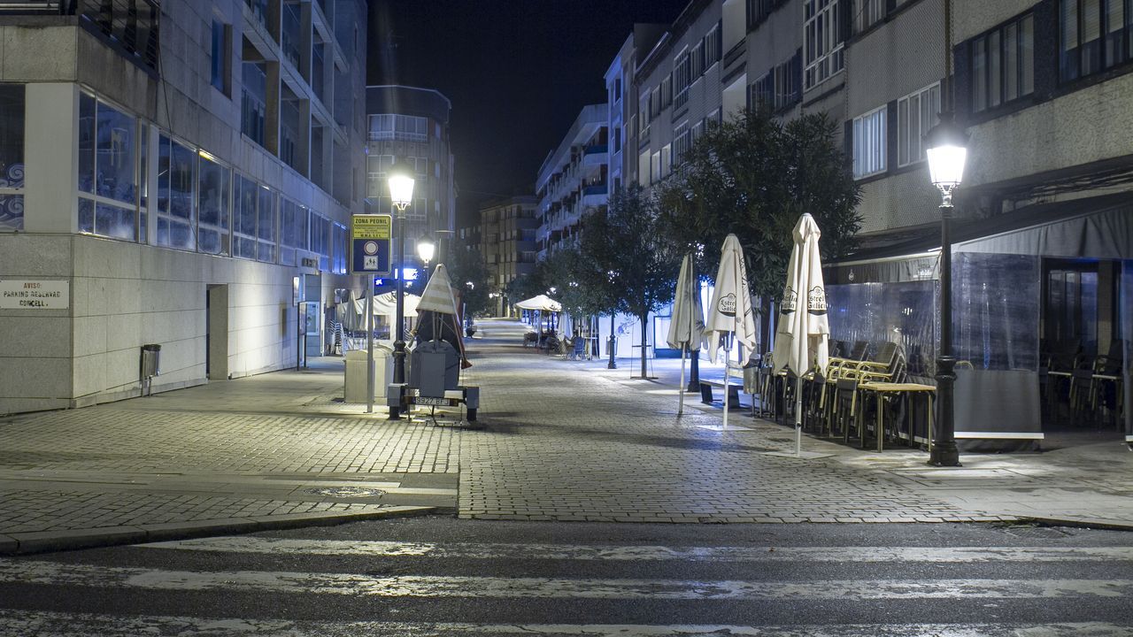 Rúa peatonal de Boiro