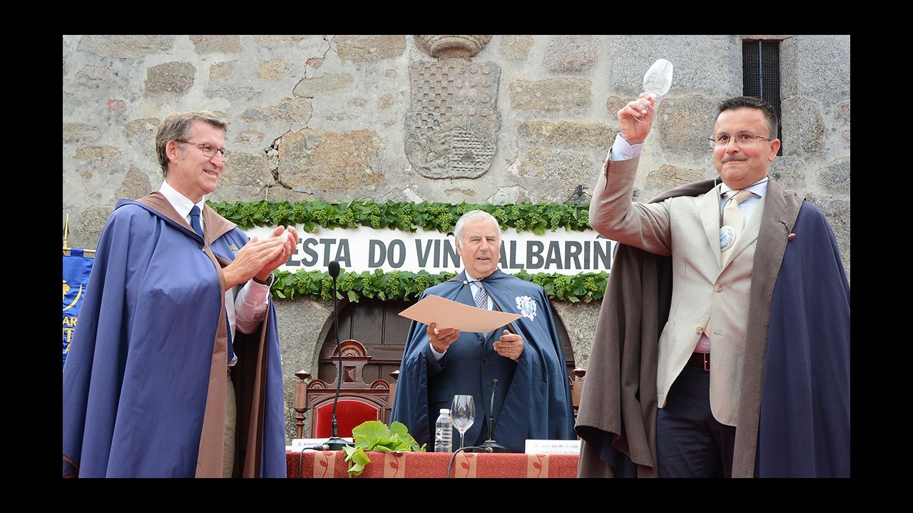 Simon Manley, embajador de Reino Unido en España y ahora también del albariño