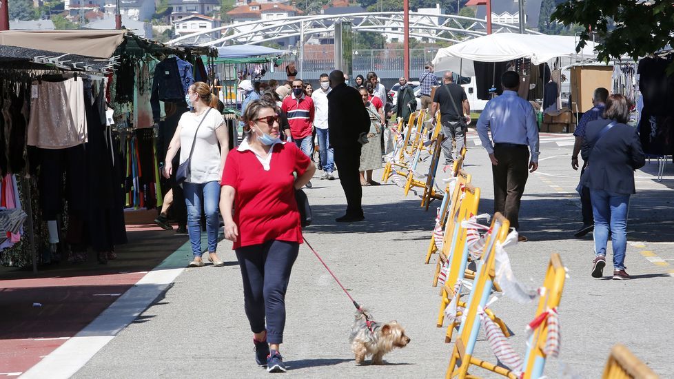 Regresa la feria de los sabados a Pontevedra con nuevas medidas anticontagio