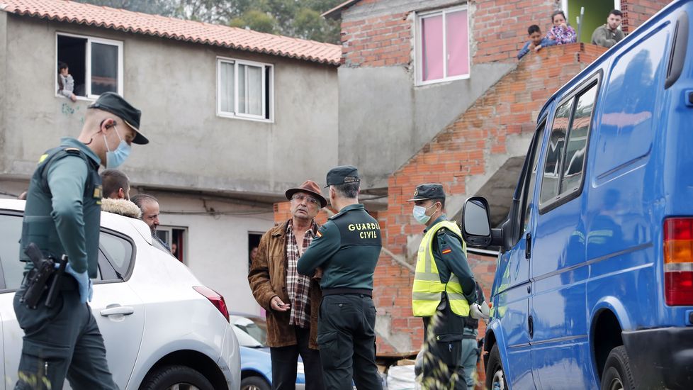 Detenciones en O Vao de Arriba